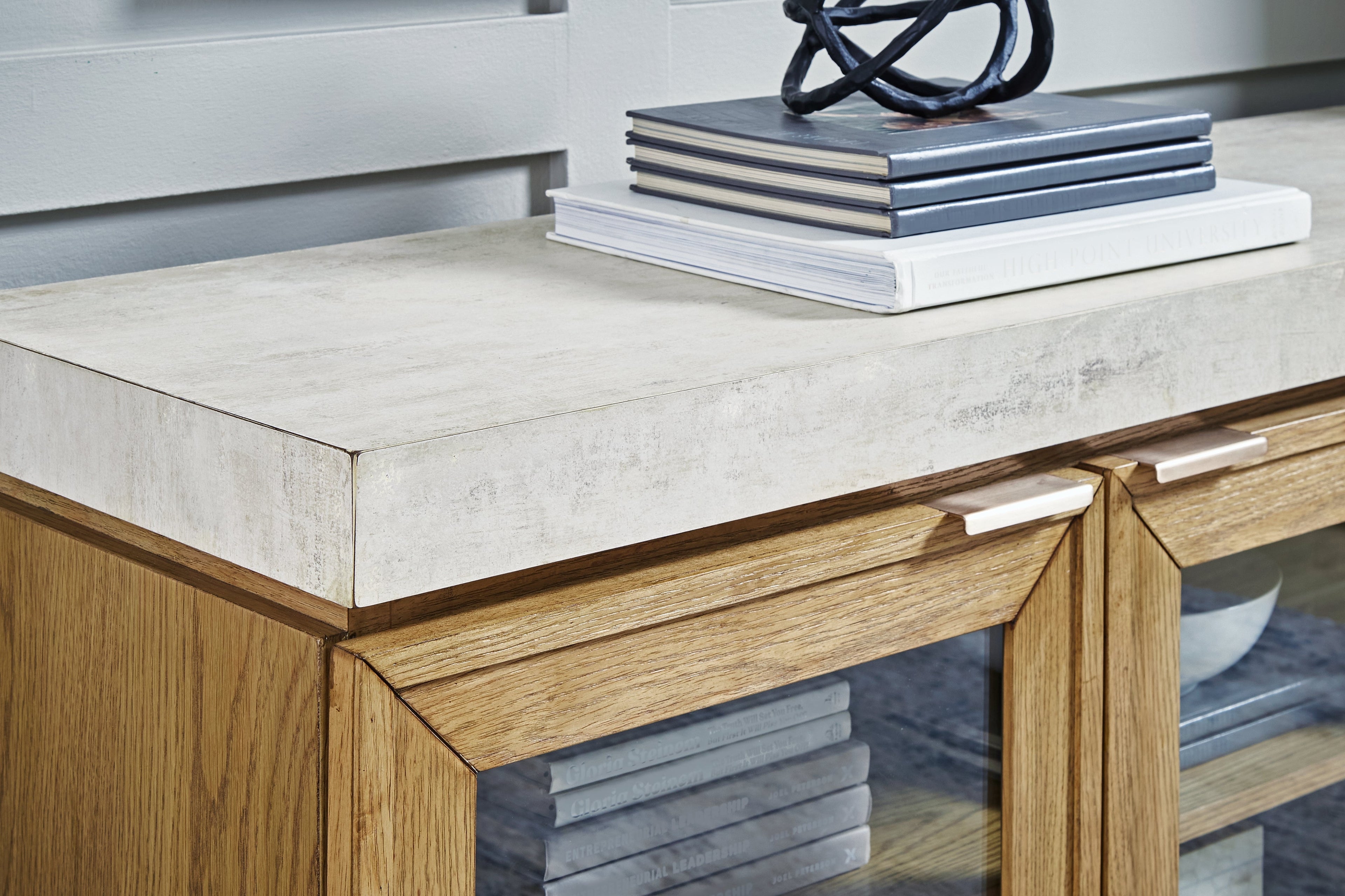 Adanworth Light Brown/Gray Accent Cabinet