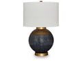 Adara Blue/Gold Finish Table Lamp