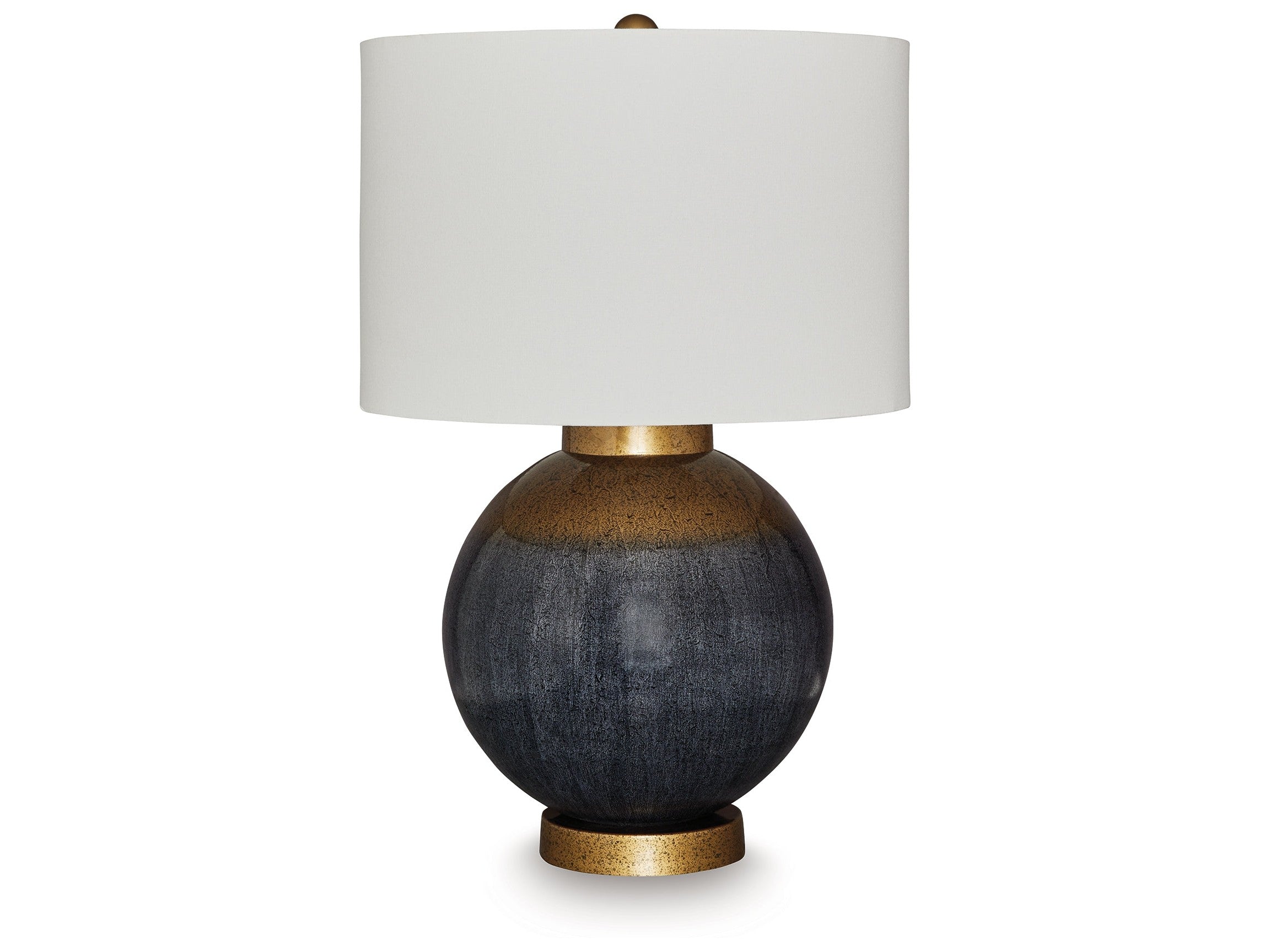 Adara Blue/Gold Finish Table Lamp