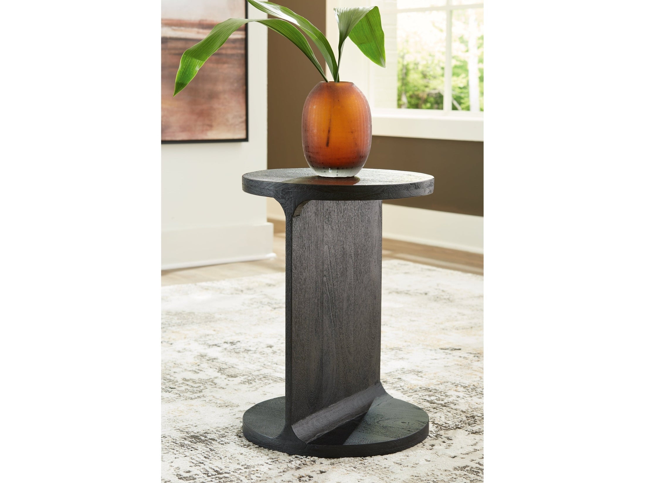 Adderley Black Accent Table