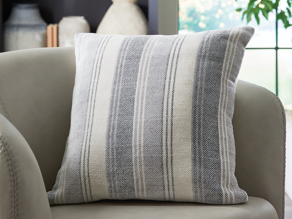 Adikus Blue/Gray/White Pillow (Set of 4)