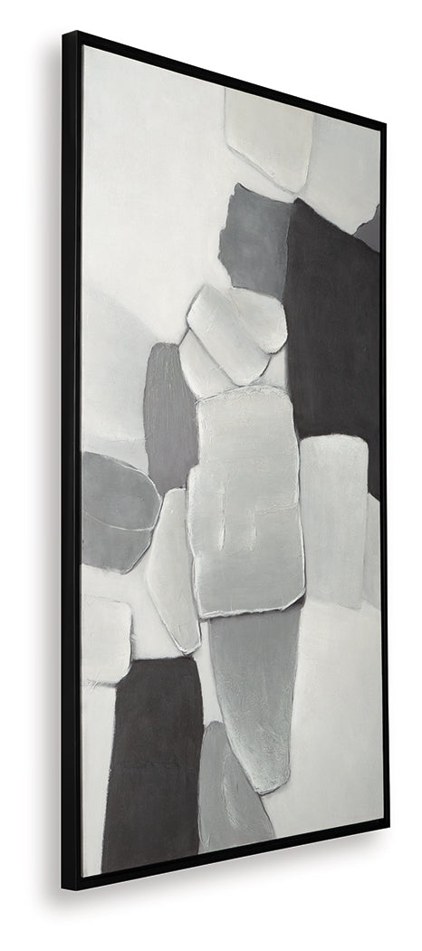 Adilson White/Gray/Black Wall Art