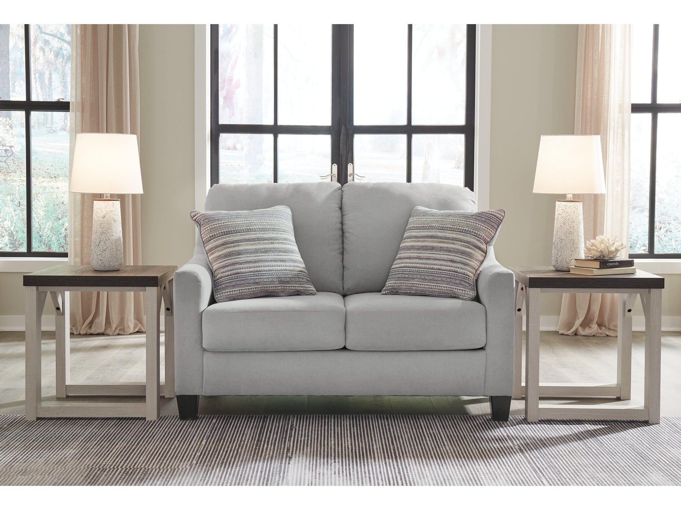 Adlai Gray Loveseat
