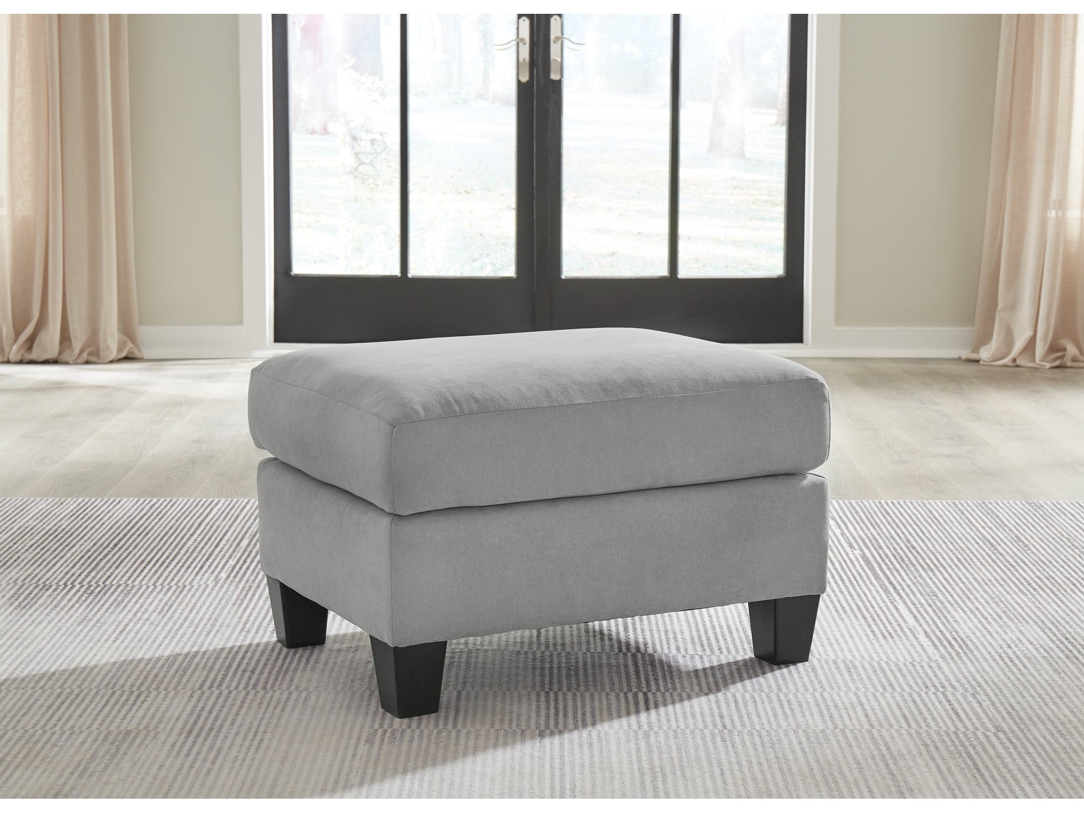 Adlai Gray Ottoman