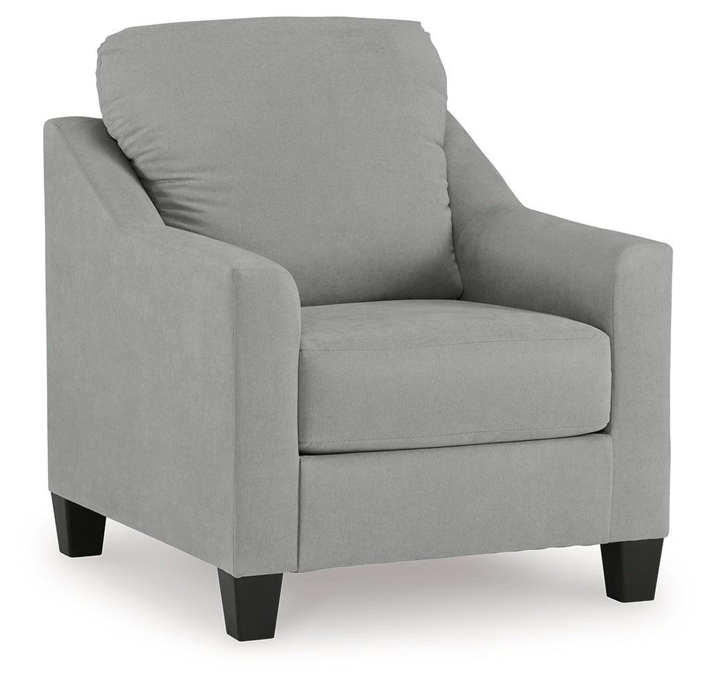 Adlai Shadow Chair & Ottoman