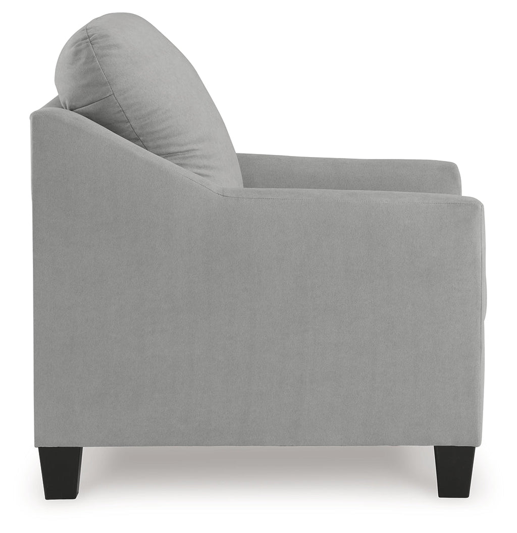 Adlai Shadow Chair & Ottoman