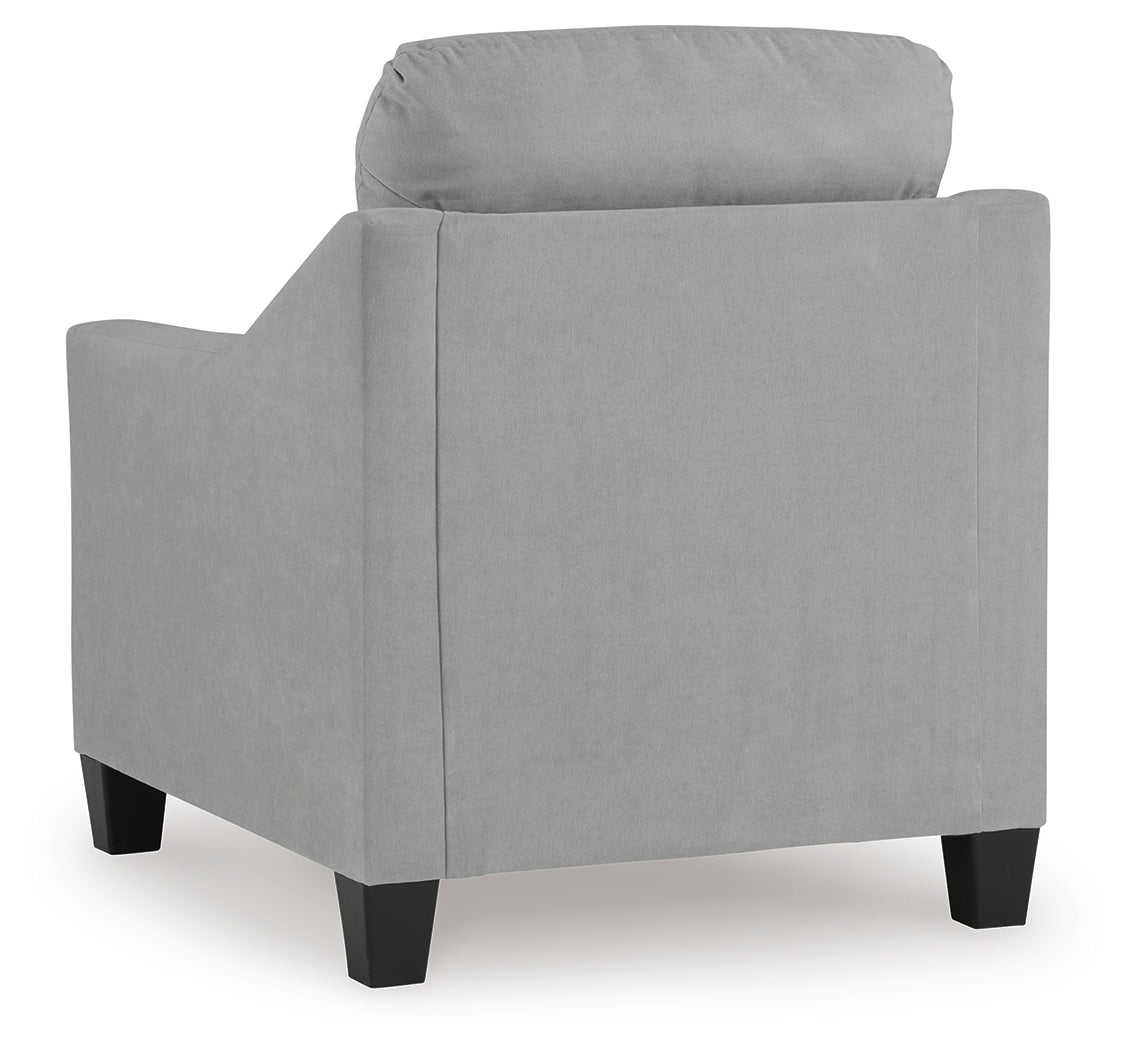 Adlai Shadow Chair & Ottoman