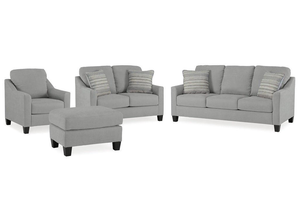 Adlai Shadow Sofa & Loveseat & Chair & Ottoman