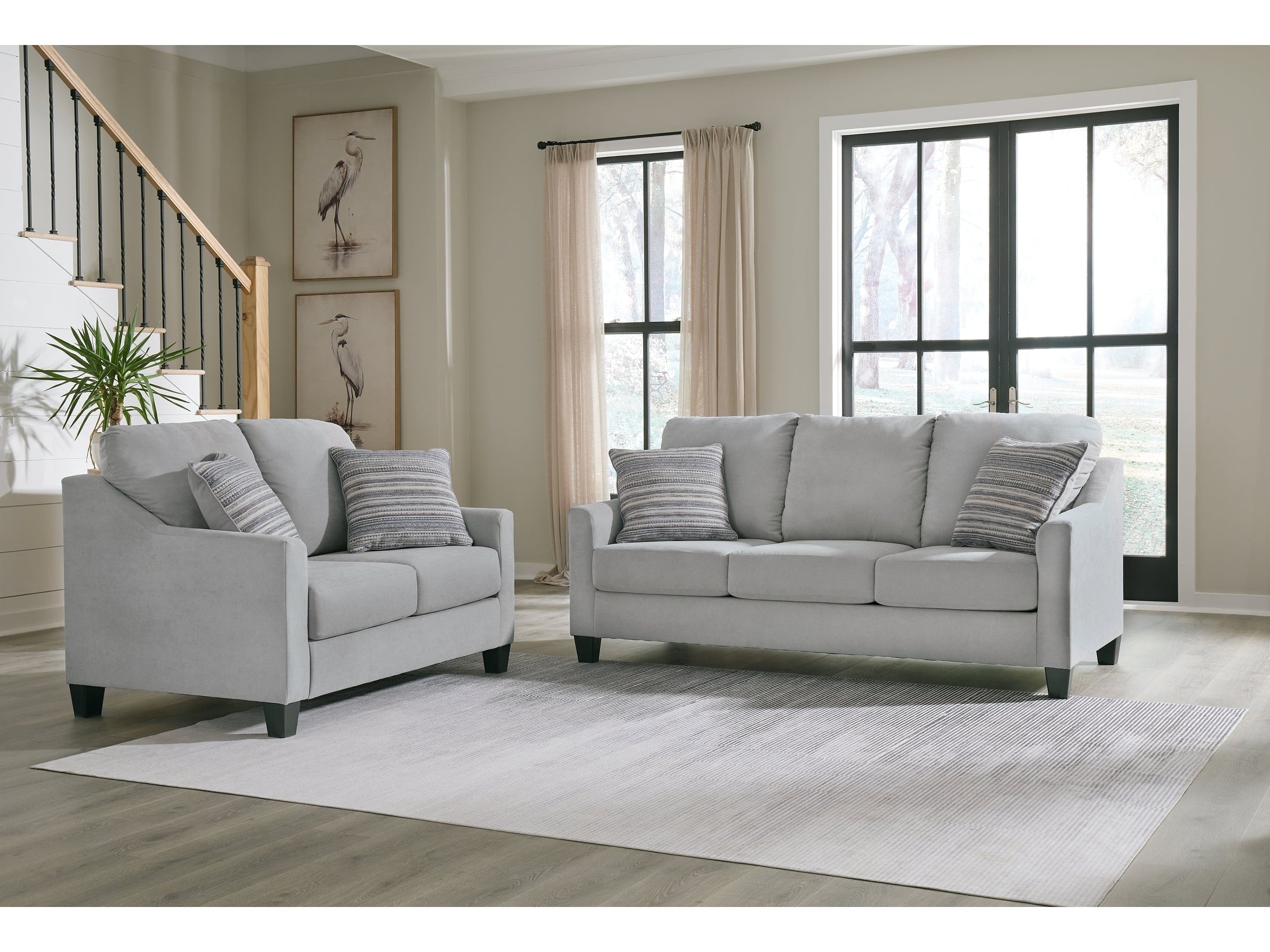 Adlai Sofa and Loveseat