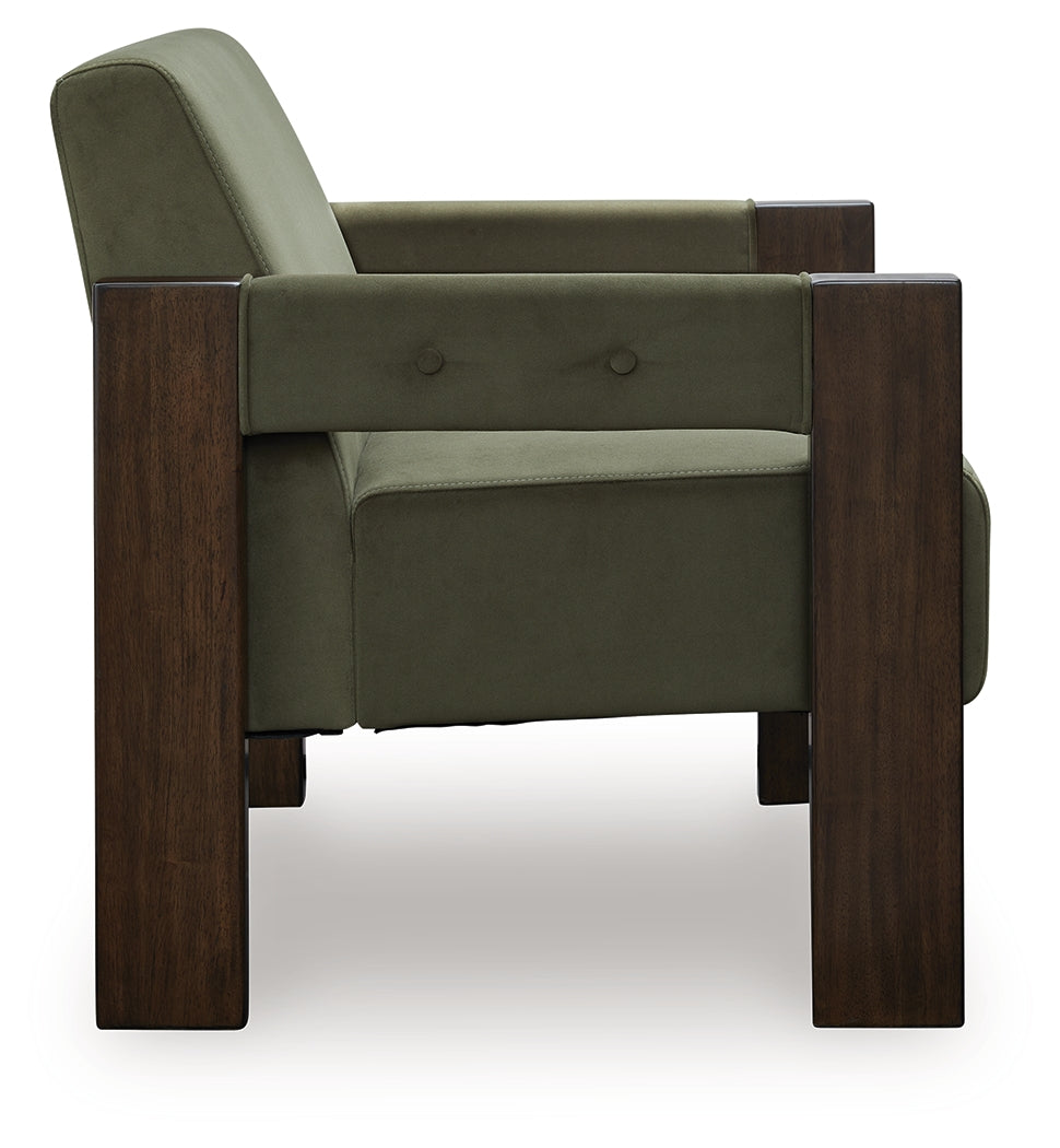 Adlanlock Olive Accent Chair