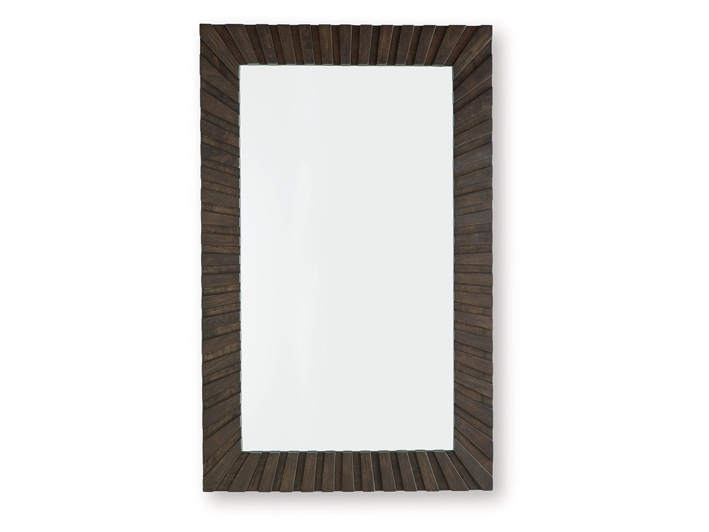 Advin Dark Brown Accent Mirror