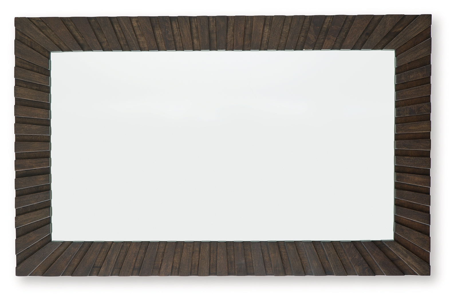 Advin Dark Brown Accent Mirror