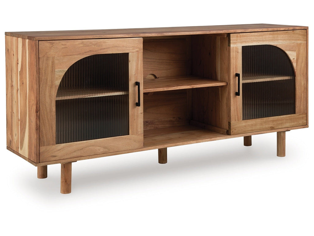 Adway Natural Brown Accent Cabinet