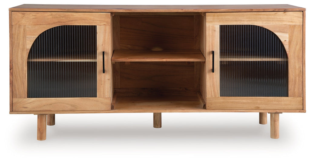 Adway Natural Brown Accent Cabinet