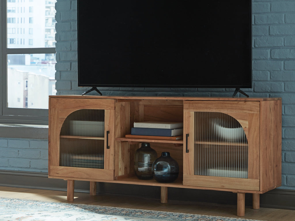 Adway Natural Brown Accent Cabinet