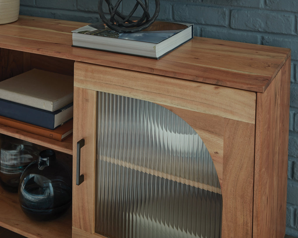 Adway Natural Brown Accent Cabinet