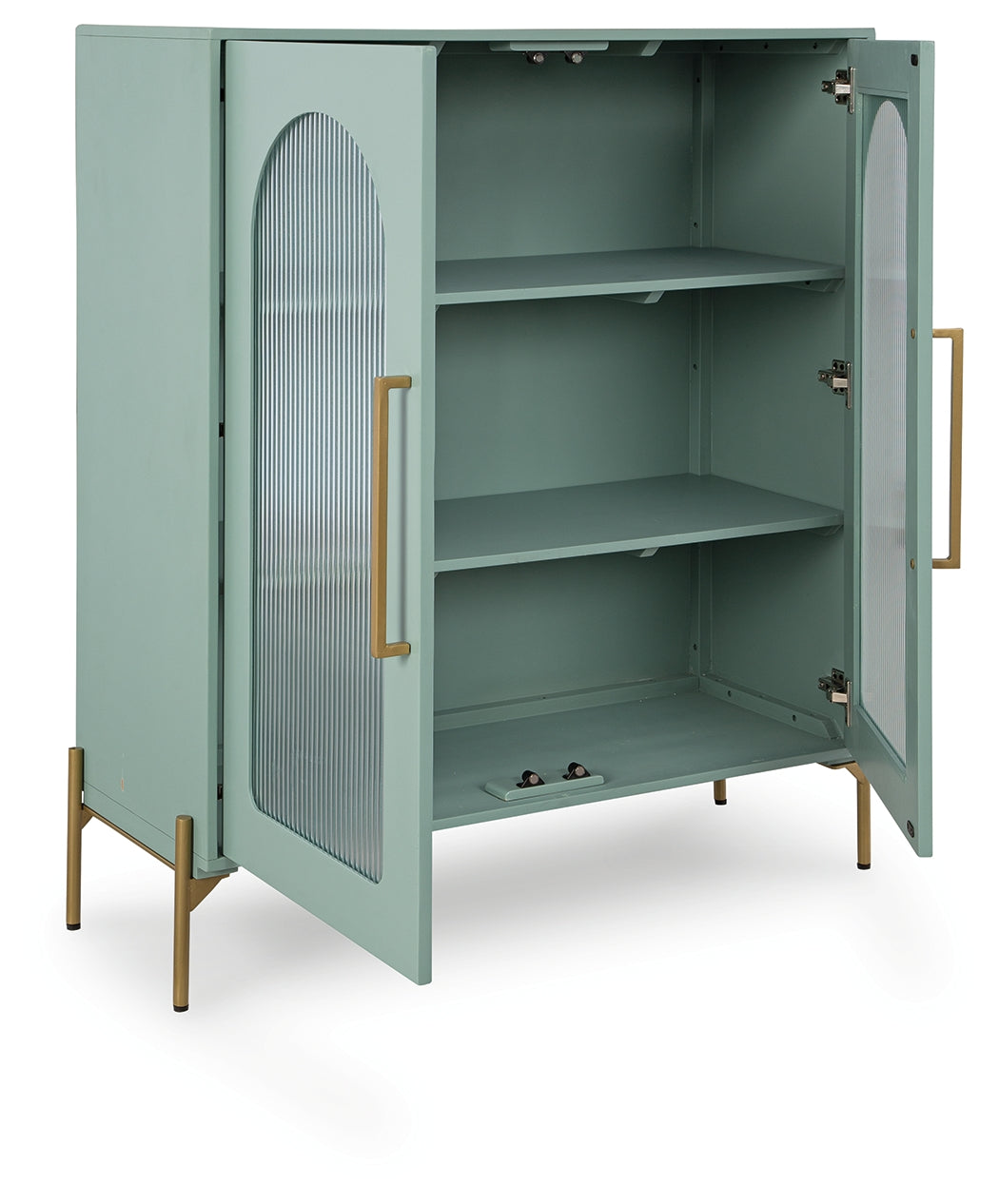 Adwen Light Green Accent Cabinet