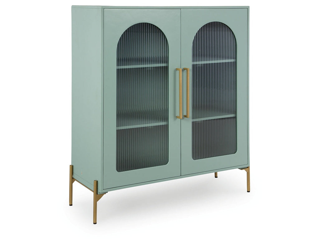 Adwen Light Green Accent Cabinet