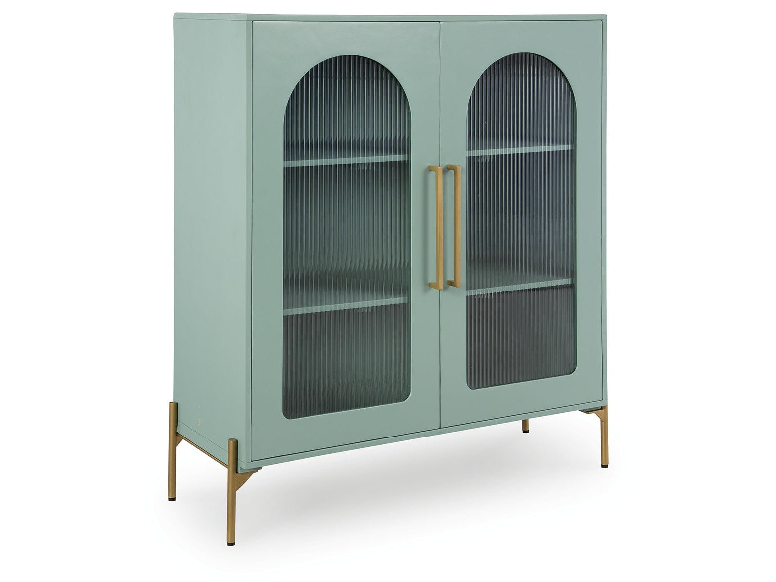 Adwen Light Green Accent Cabinet