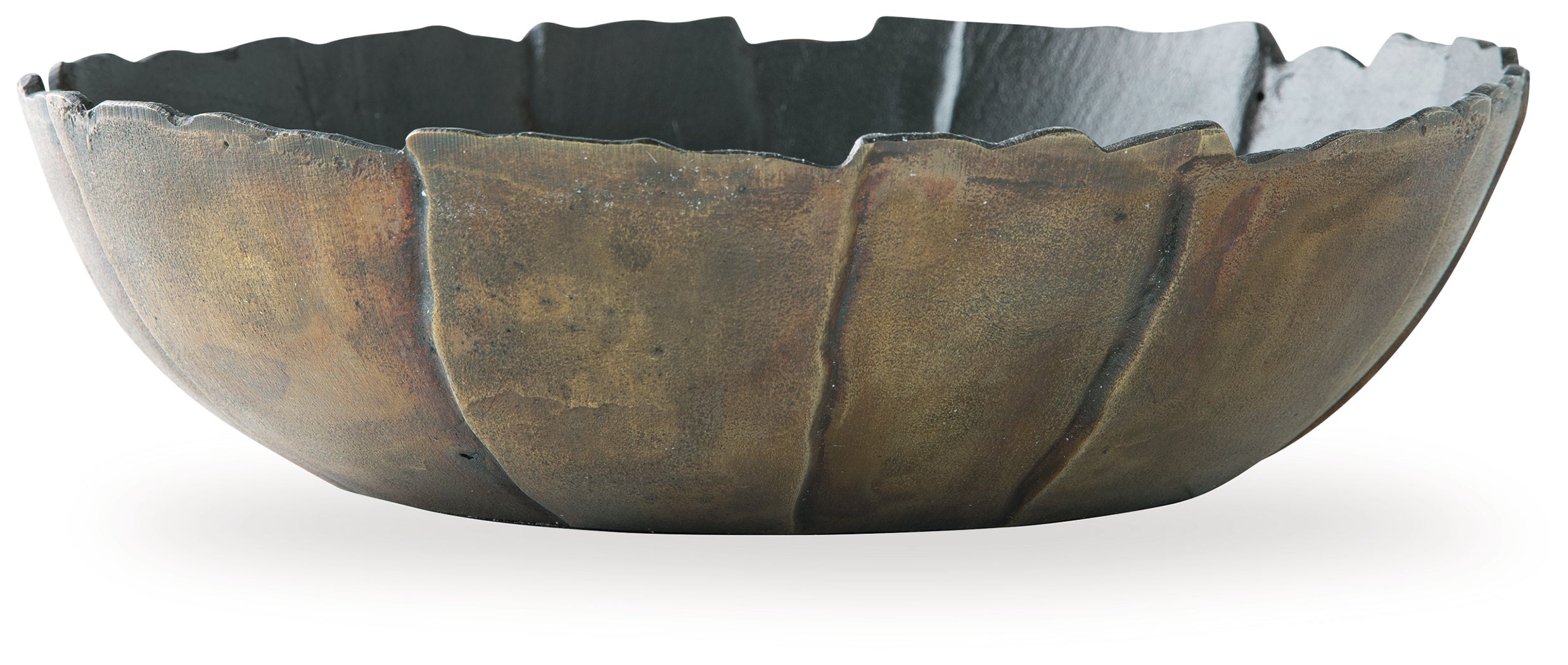 Aidman Black/Antique Gold Bowl