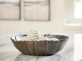 Aidman Black/Antique Gold Bowl
