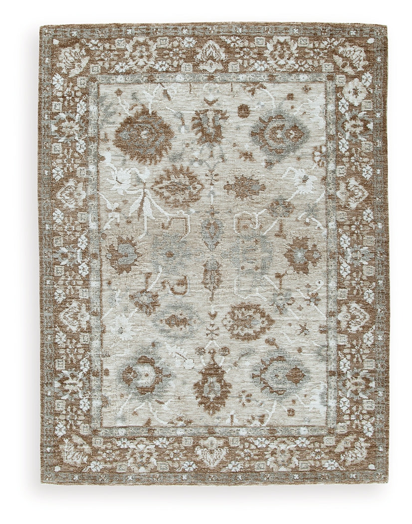 Ainswick Brown/Beige/Gray Memory Foam Medium Rug