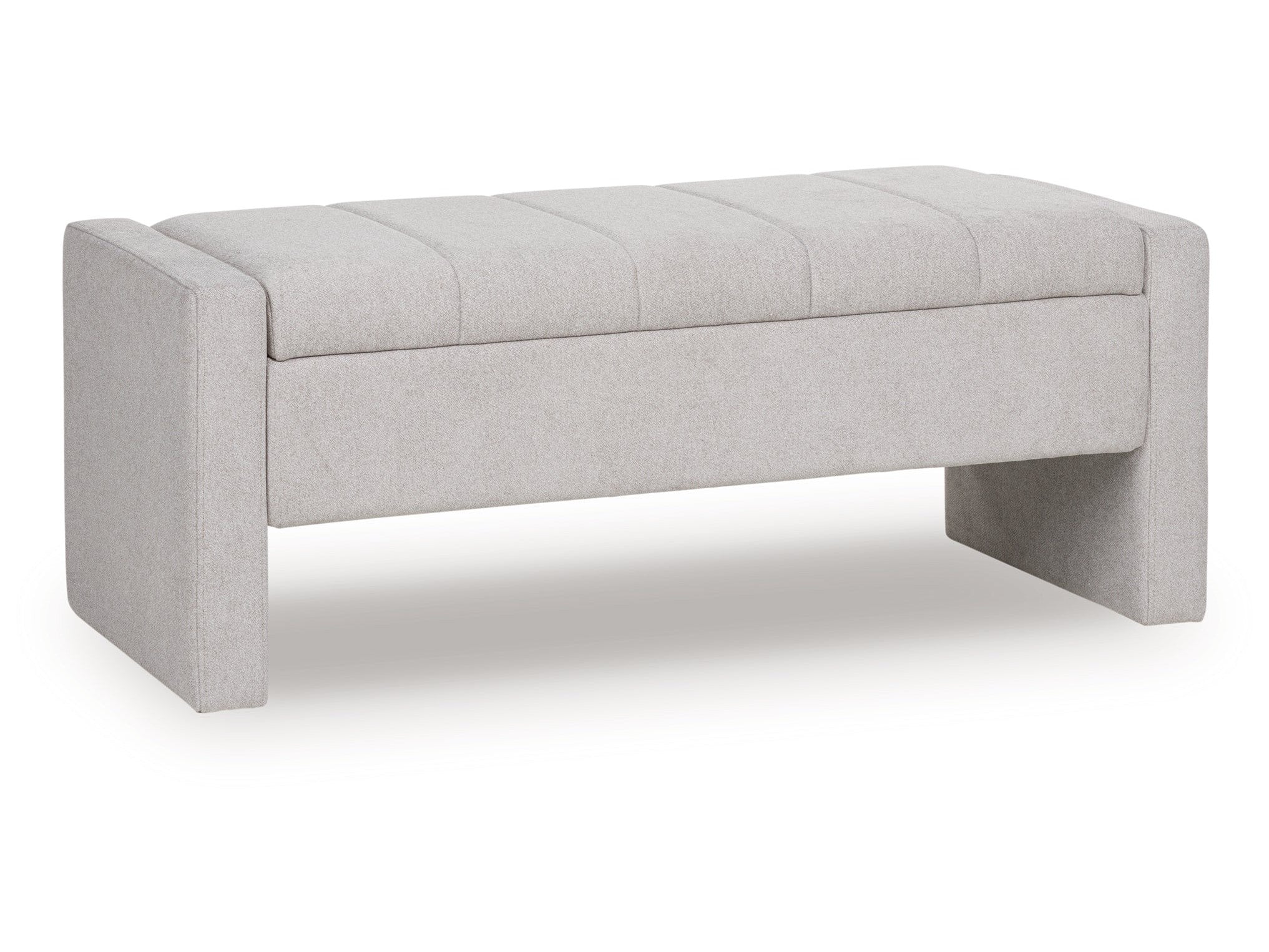 Akselman Gray Storage Bench