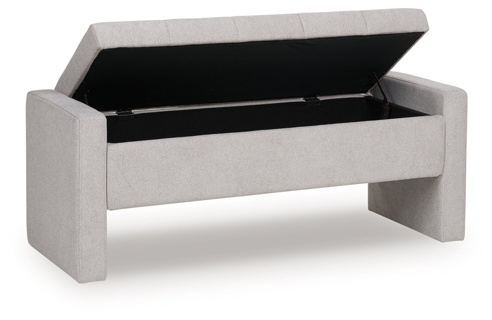 Akselman Gray Storage Bench