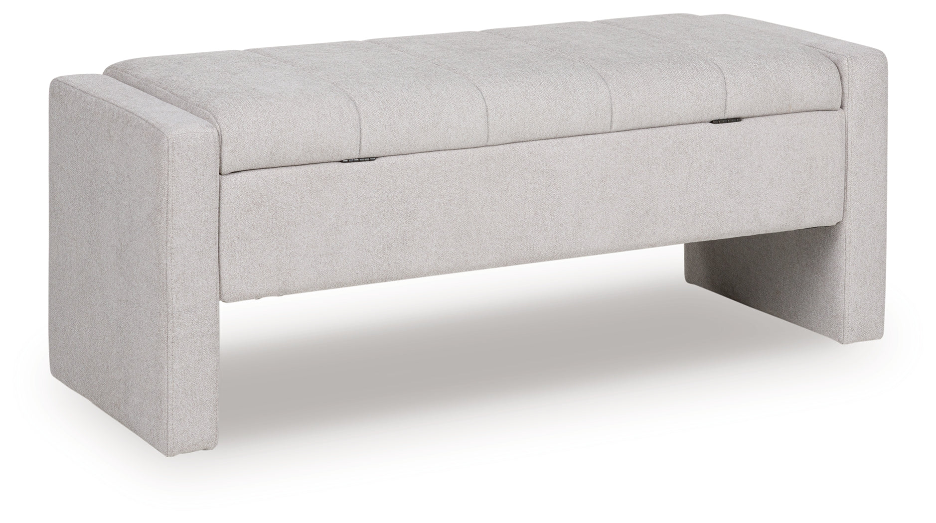 Akselman Gray Storage Bench