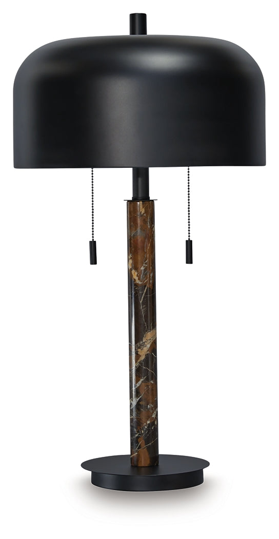 Alanbert Brown/Black Table Lamp