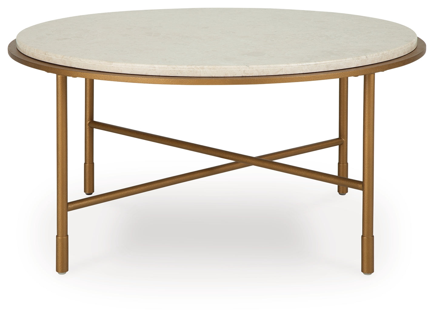 Alben Antique Gold Coffee Table