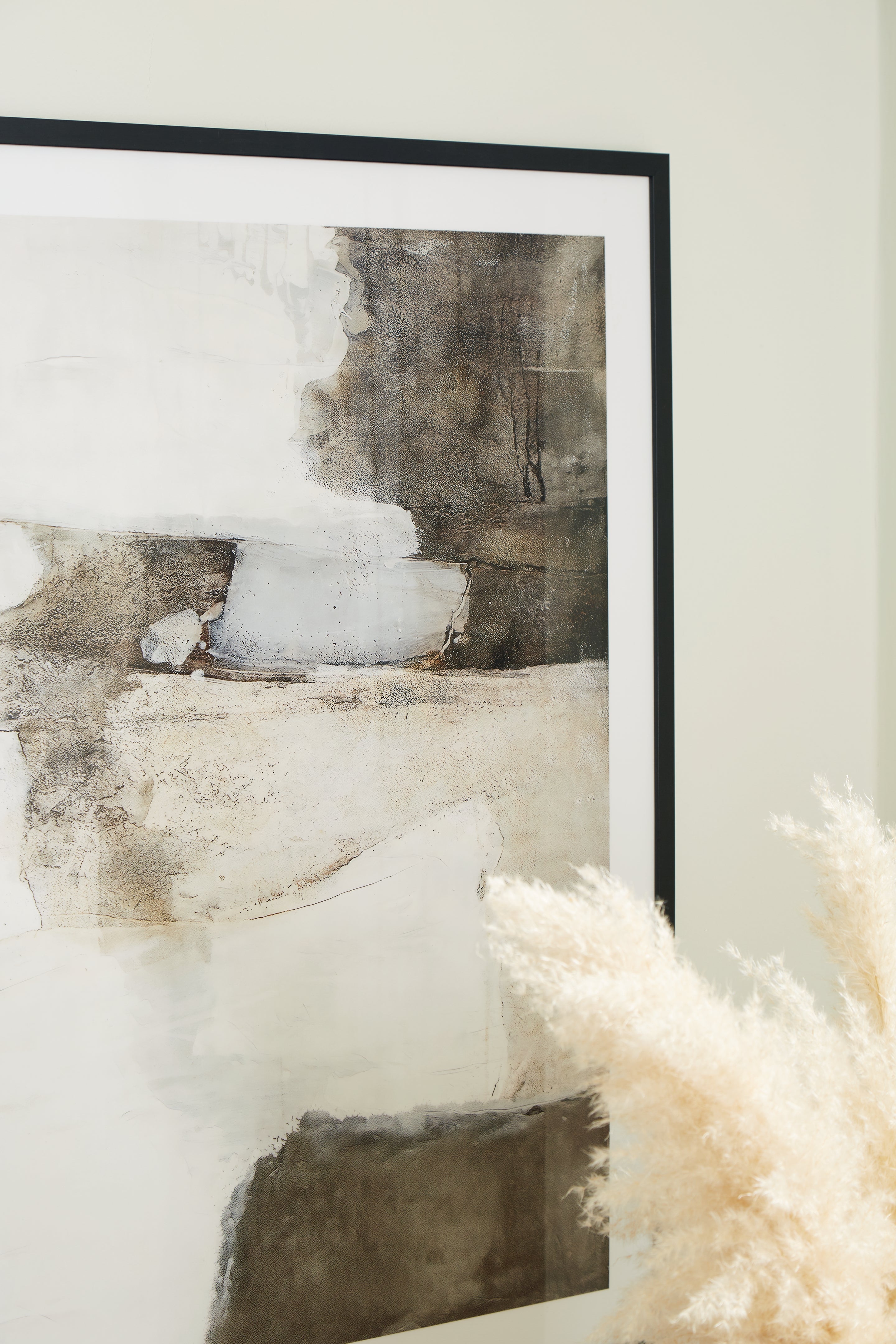 Aldricton Brown/White Wall Art