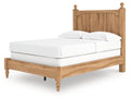 Aleaport Warm Brown Full Panel Bed