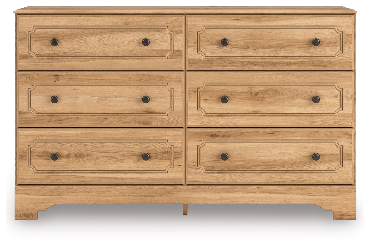 Aleaport Warm Brown Six Drawer Dresser