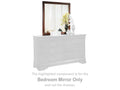 Alisdair Reddish Brown Bedroom Mirror