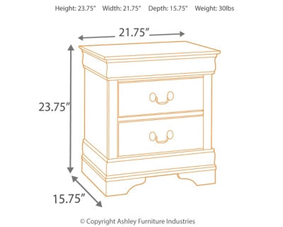 Alisdair Reddish King Sleigh Bedroom Set, Brown