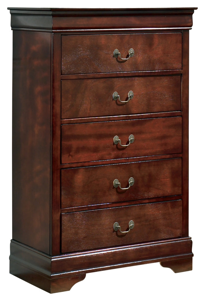 Alisdair Reddish Queen Sleigh Bedroom Set, Brown