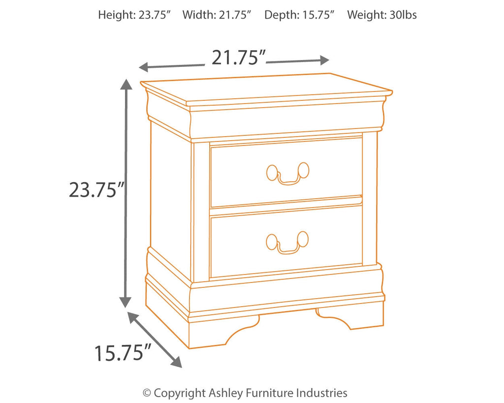 Alisdair Reddish Queen Sleigh Bedroom Set, Brown
