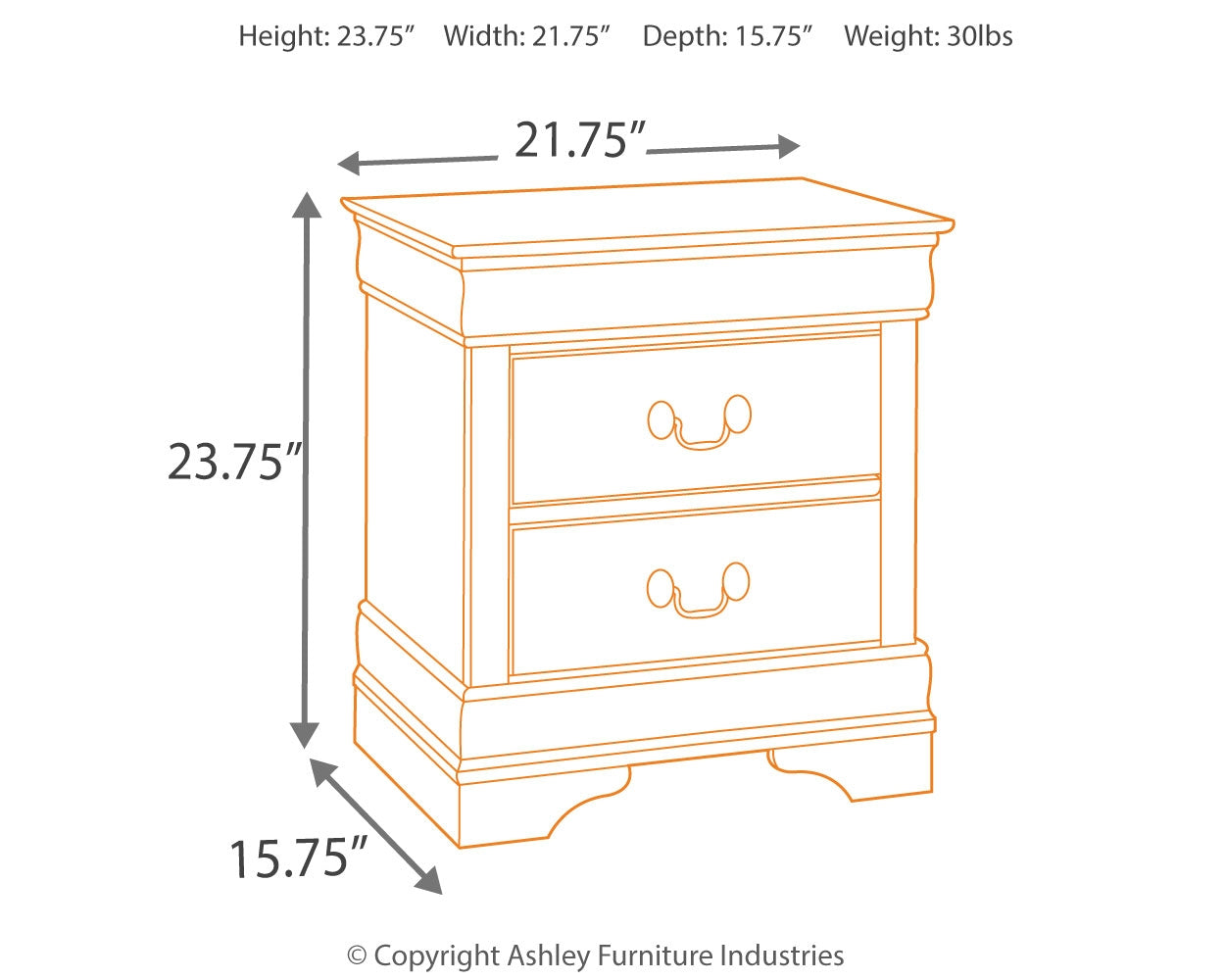 Alisdair Reddish Queen Sleigh Bedroom Set, Brown