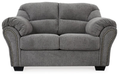 Allmaxx Pewter Sofa and Loveseat