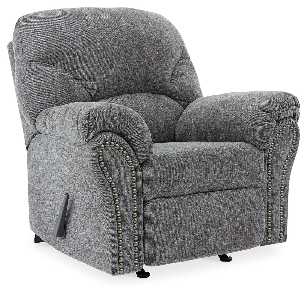 Allmaxx Pewter Rocker Recliner
