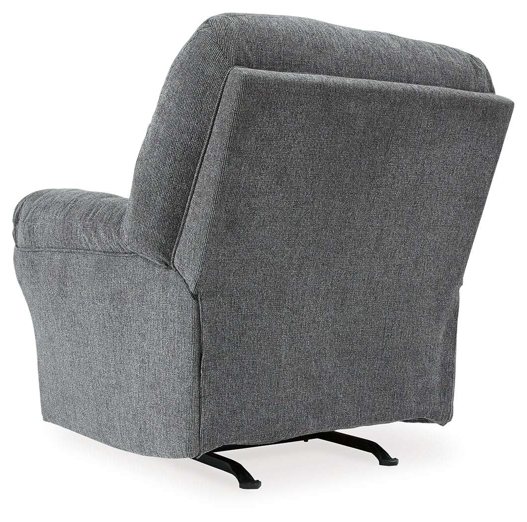 Allmaxx Pewter Rocker Recliner