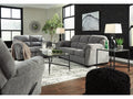 Allmaxx Pewter Sofa, Loveseat and Recliner