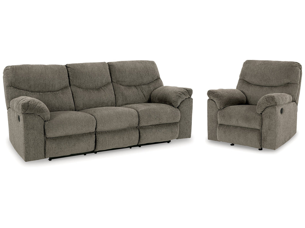 Alphons Putty Reclining Sofa & Recliner