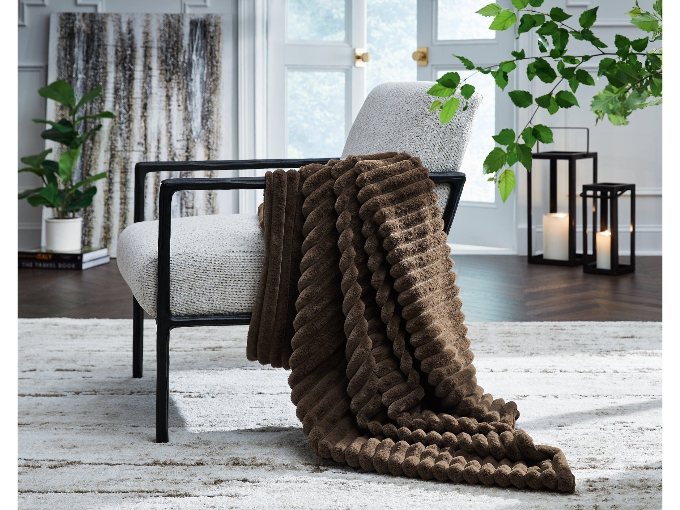 Alsonwell Brown Throw