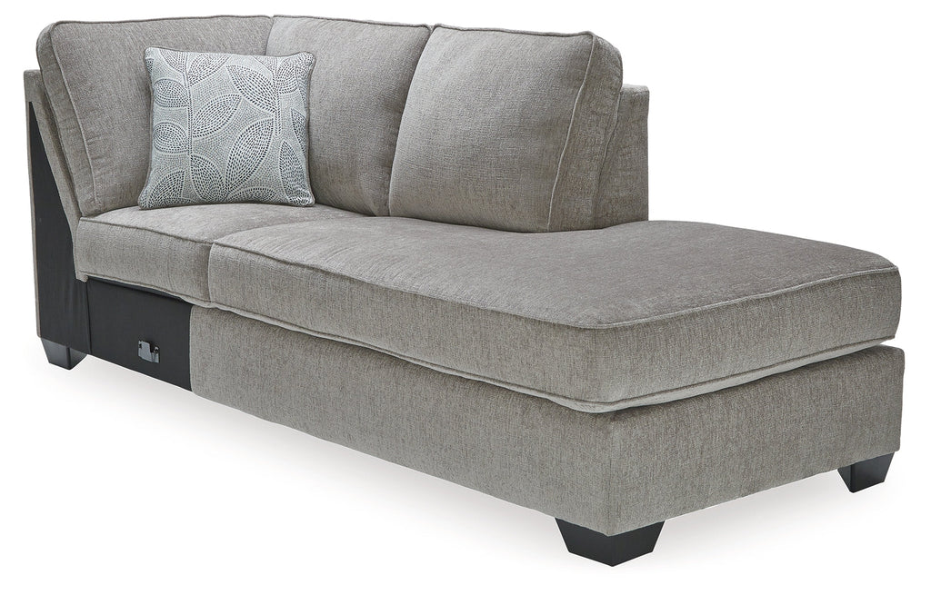 Altari Alloy 2-Piece Sectional with Chaise and Oversized Ottoman