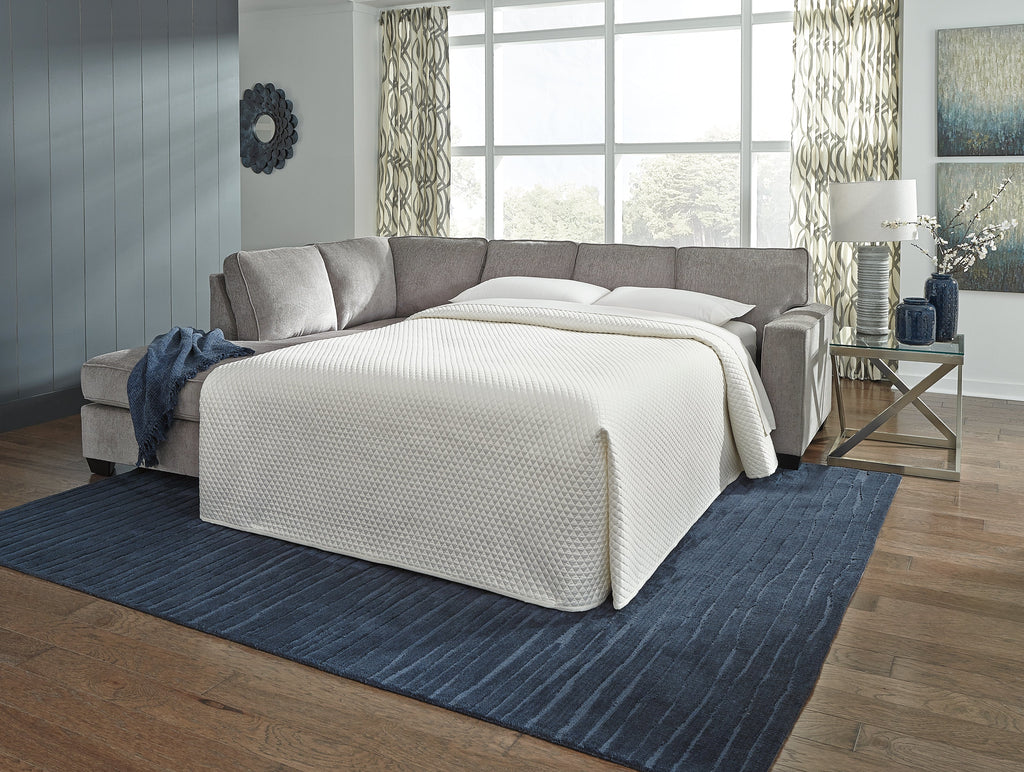 Altari Alloy 2-Piece Sectional with Ottoman