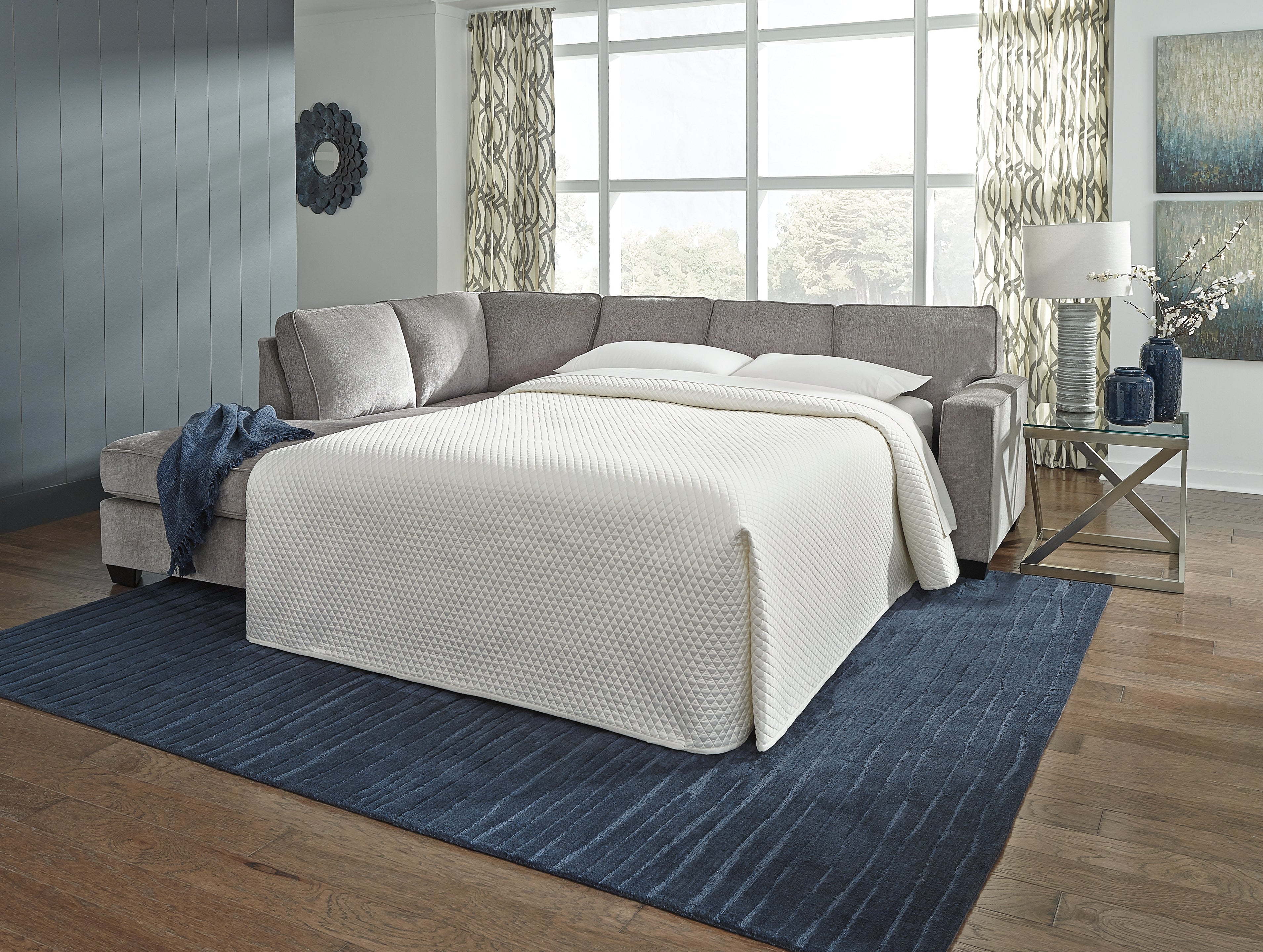 Altari Alloy 2-Piece Sectional with Ottoman