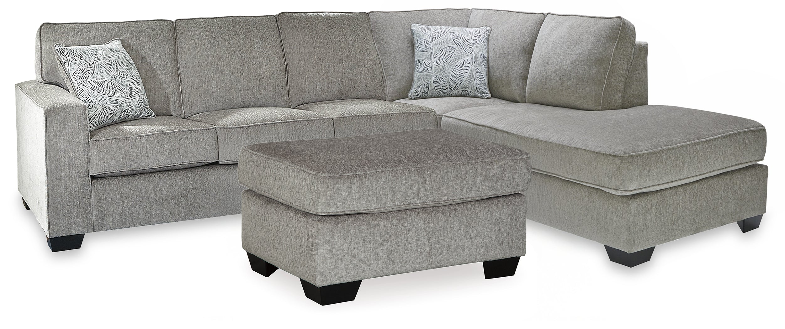 Altari Alloy 2-Piece Sleeper Sectional and Ottoman