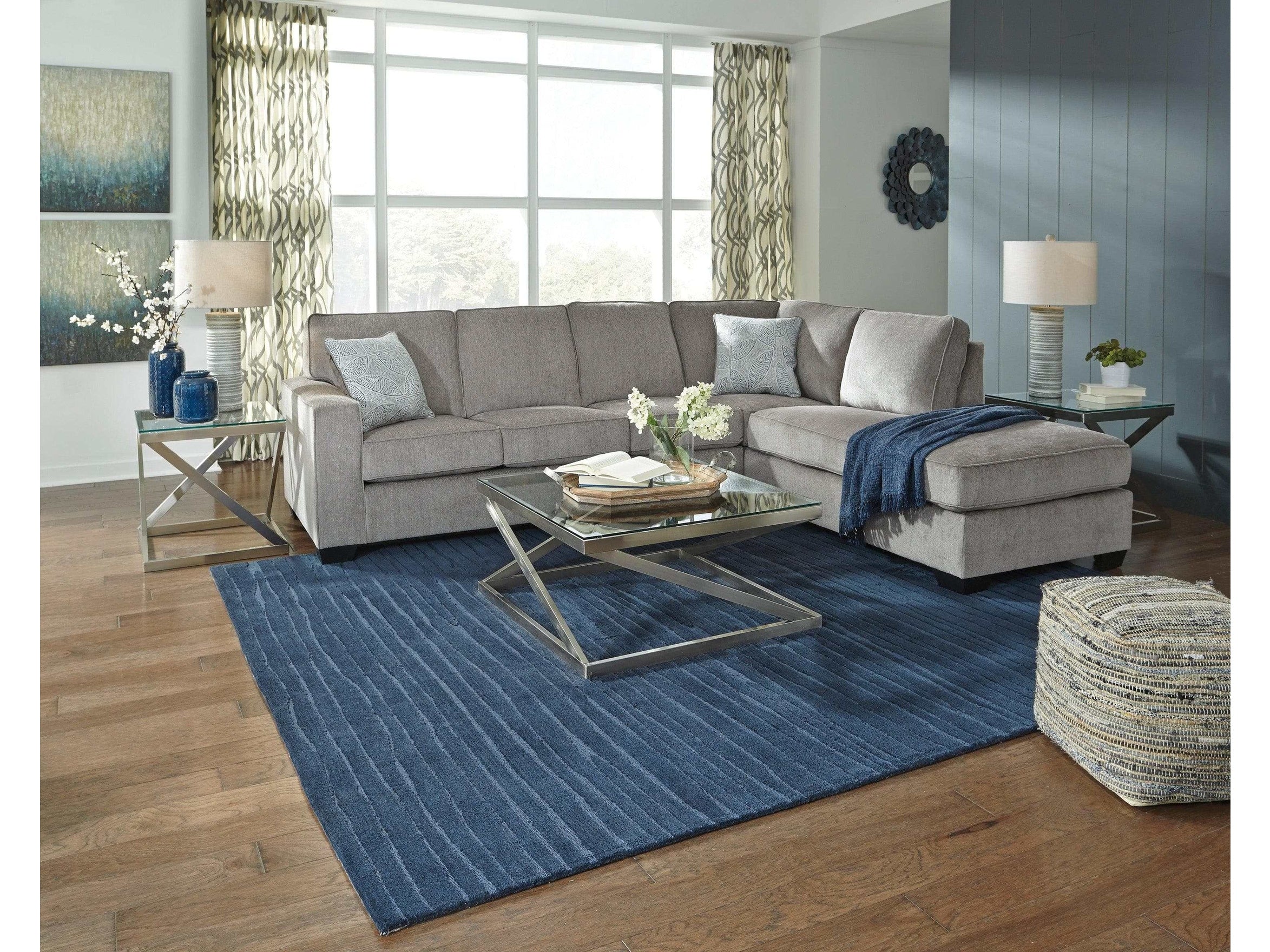 Altari Alloy 2pc Sectional Sofa w/ Chaise